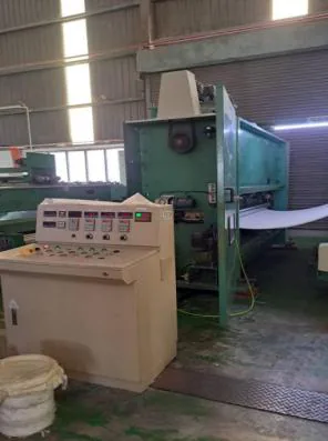 Needle punch machine control panel